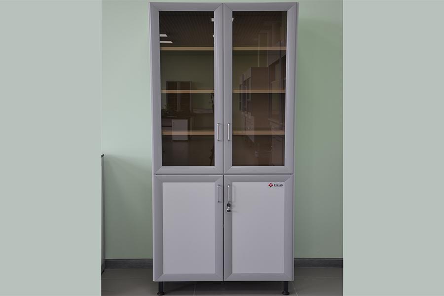 Лабораторный шкаф для одежды ШО-1 доставка ТК по России